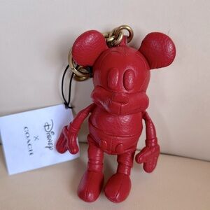 Disney X Coach Mickey Mouse Collectible Bag Charm. RT $ 198.